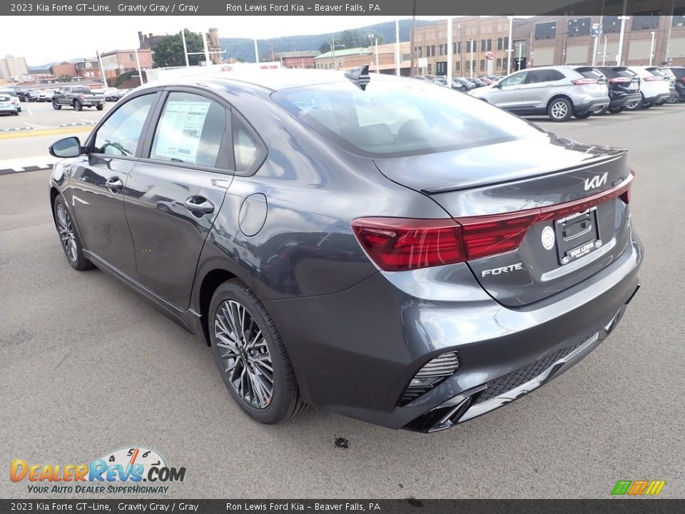 2023 Kia Forte GT-Line Gravity Gray / Gray Photo #6