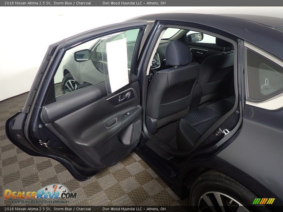 2018 Nissan Altima 2.5 SV Storm Blue / Charcoal Photo #34