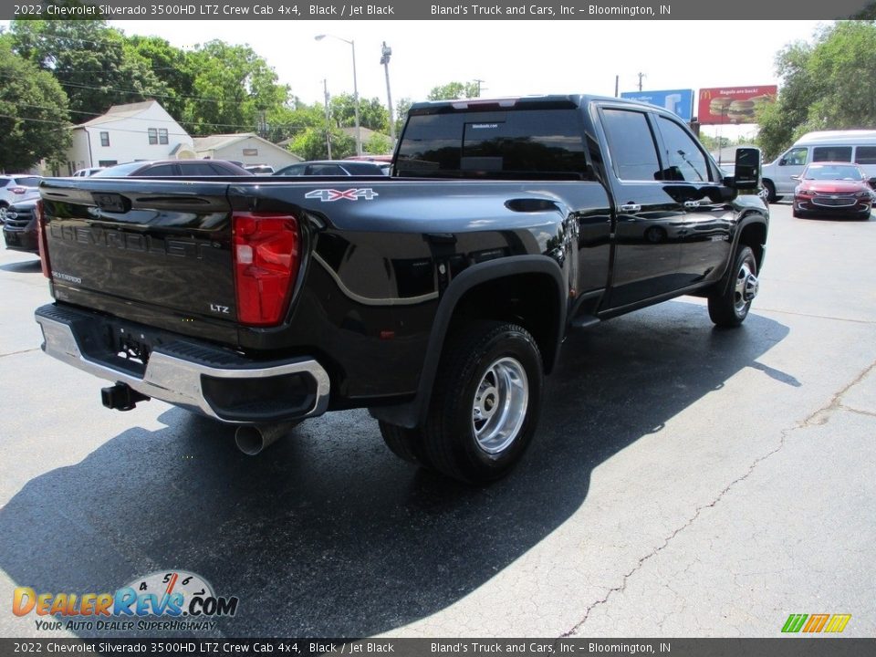 2022 Chevrolet Silverado 3500HD LTZ Crew Cab 4x4 Black / Jet Black Photo #4