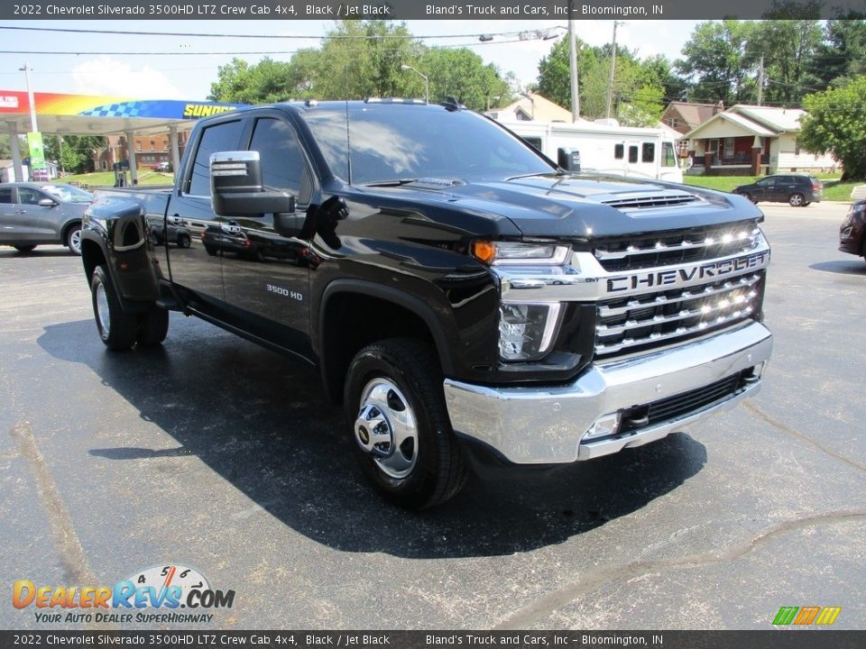 2022 Chevrolet Silverado 3500HD LTZ Crew Cab 4x4 Black / Jet Black Photo #5