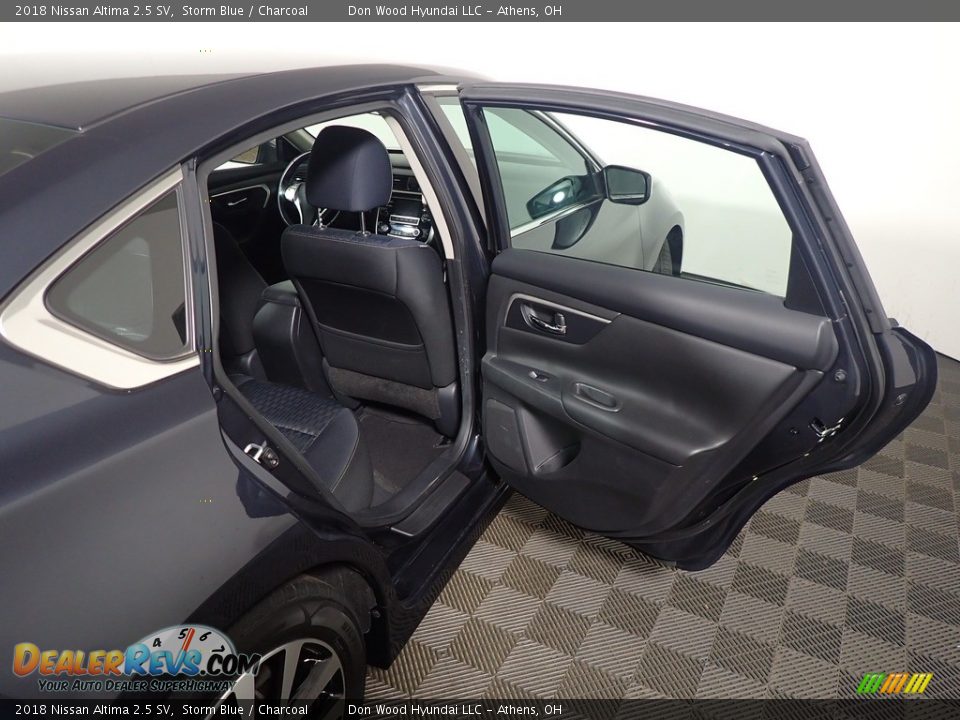 2018 Nissan Altima 2.5 SV Storm Blue / Charcoal Photo #36