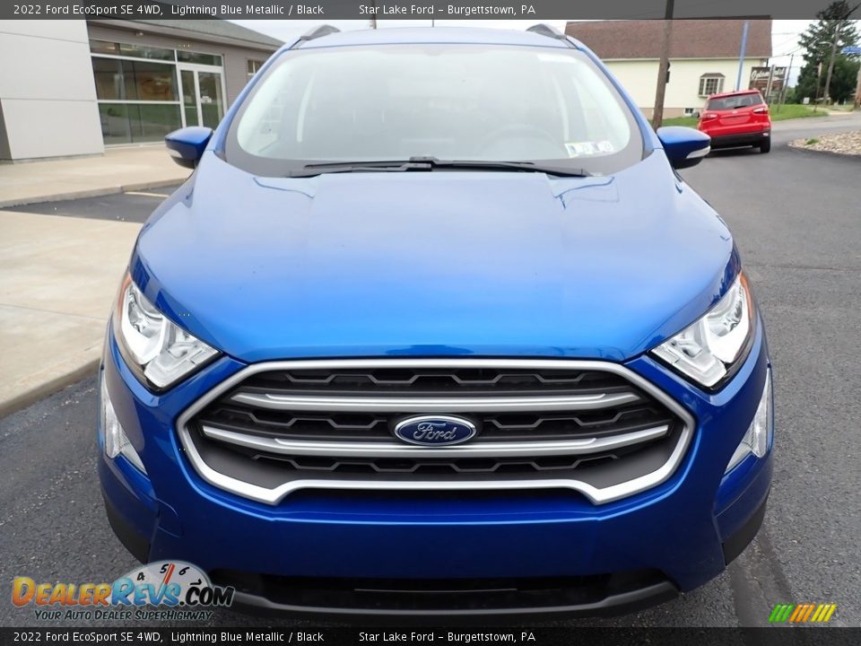 2022 Ford EcoSport SE 4WD Lightning Blue Metallic / Black Photo #9