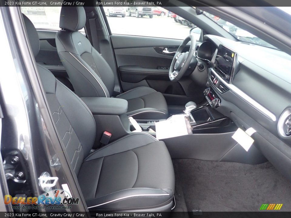 Front Seat of 2023 Kia Forte GT-Line Photo #11