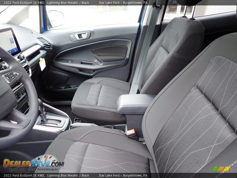 Front Seat of 2022 Ford EcoSport SE 4WD Photo #10