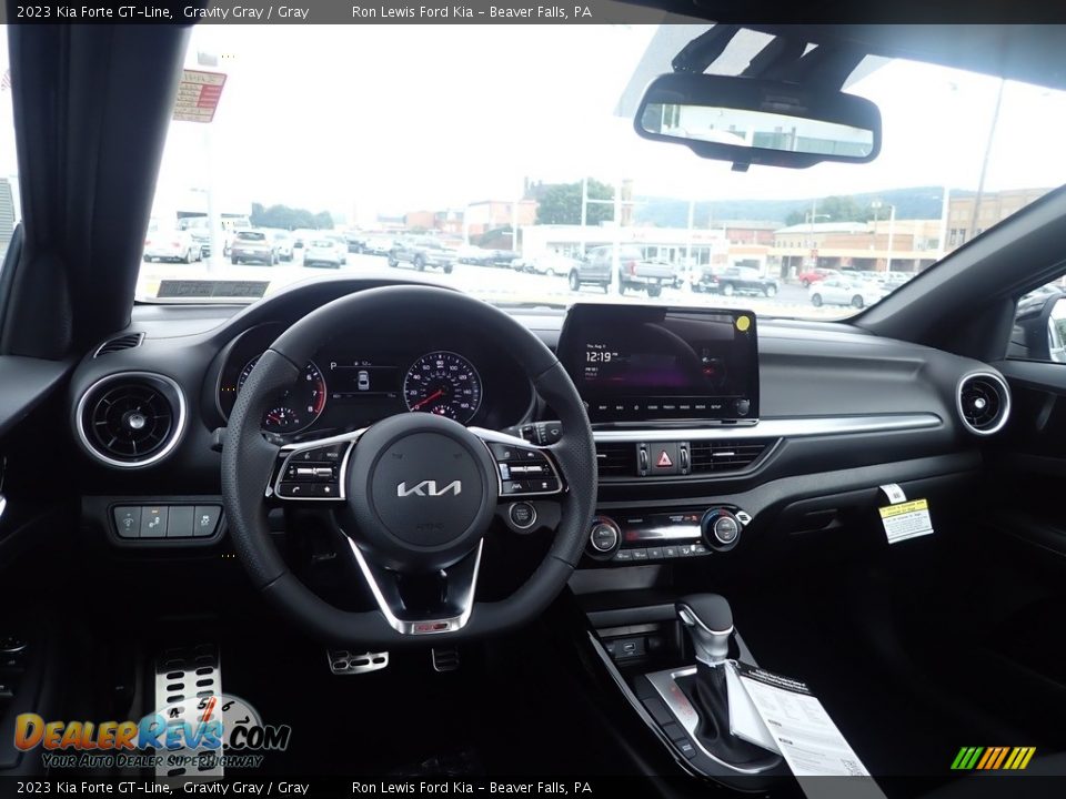 Dashboard of 2023 Kia Forte GT-Line Photo #13