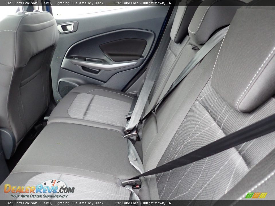 Rear Seat of 2022 Ford EcoSport SE 4WD Photo #11