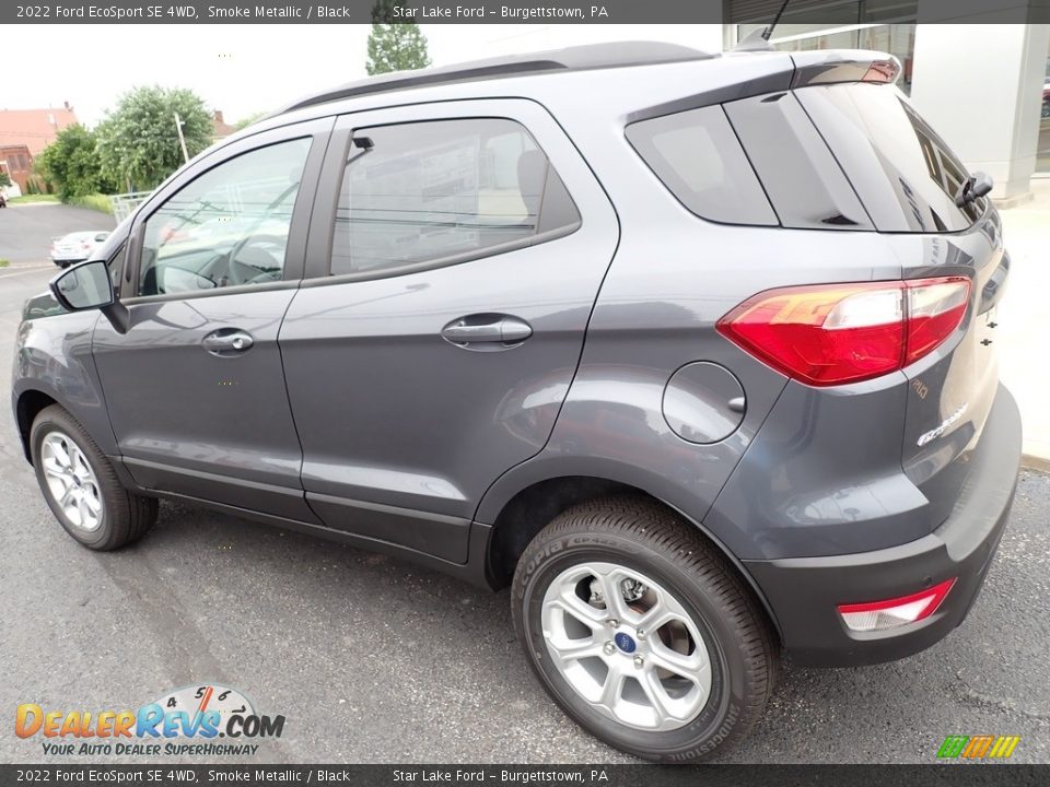 2022 Ford EcoSport SE 4WD Smoke Metallic / Black Photo #3