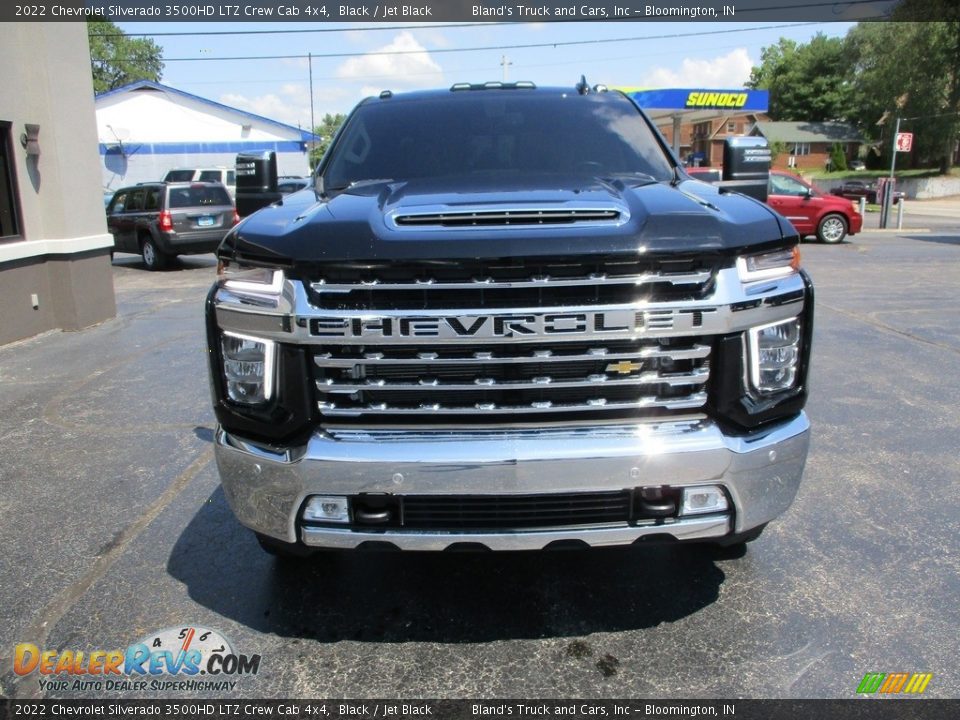 2022 Chevrolet Silverado 3500HD LTZ Crew Cab 4x4 Black / Jet Black Photo #28