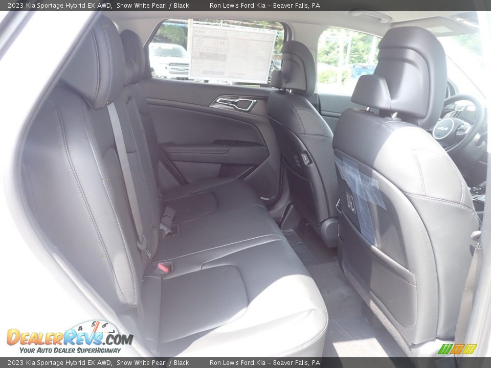 Rear Seat of 2023 Kia Sportage Hybrid EX AWD Photo #10