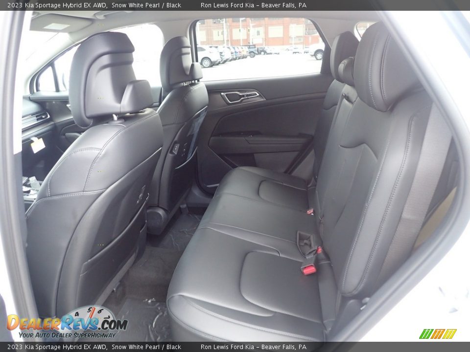 Rear Seat of 2023 Kia Sportage Hybrid EX AWD Photo #12