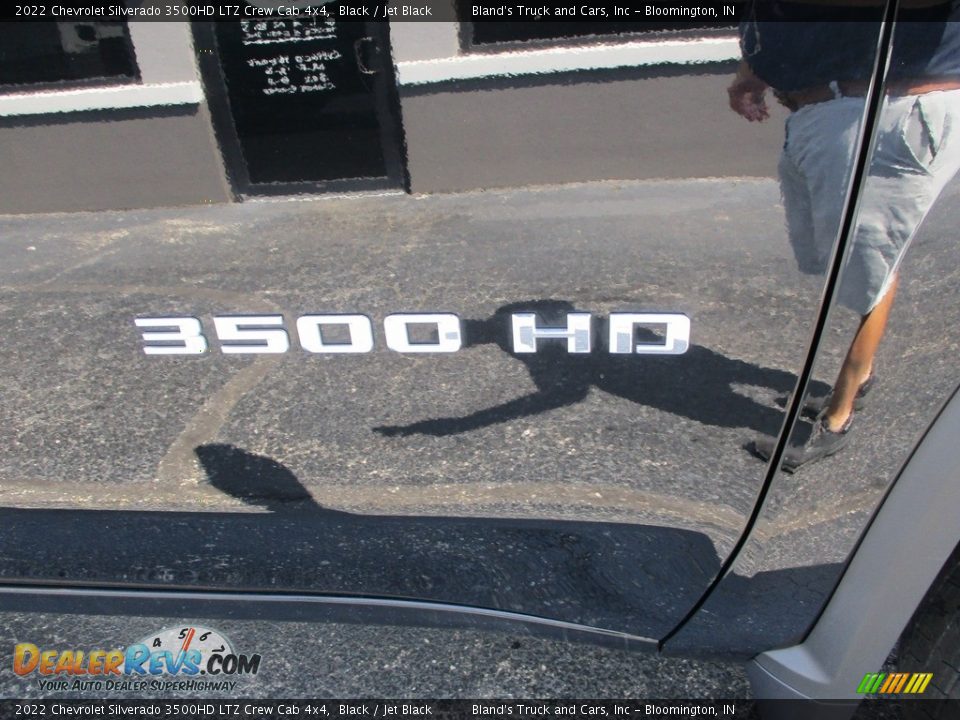 2022 Chevrolet Silverado 3500HD LTZ Crew Cab 4x4 Black / Jet Black Photo #30