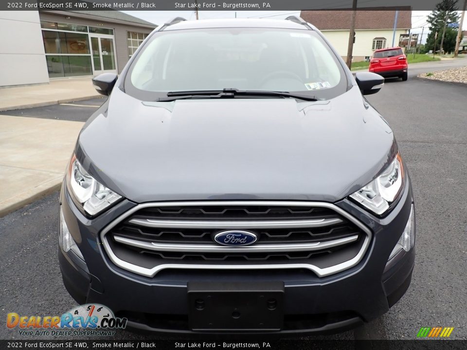 2022 Ford EcoSport SE 4WD Smoke Metallic / Black Photo #9