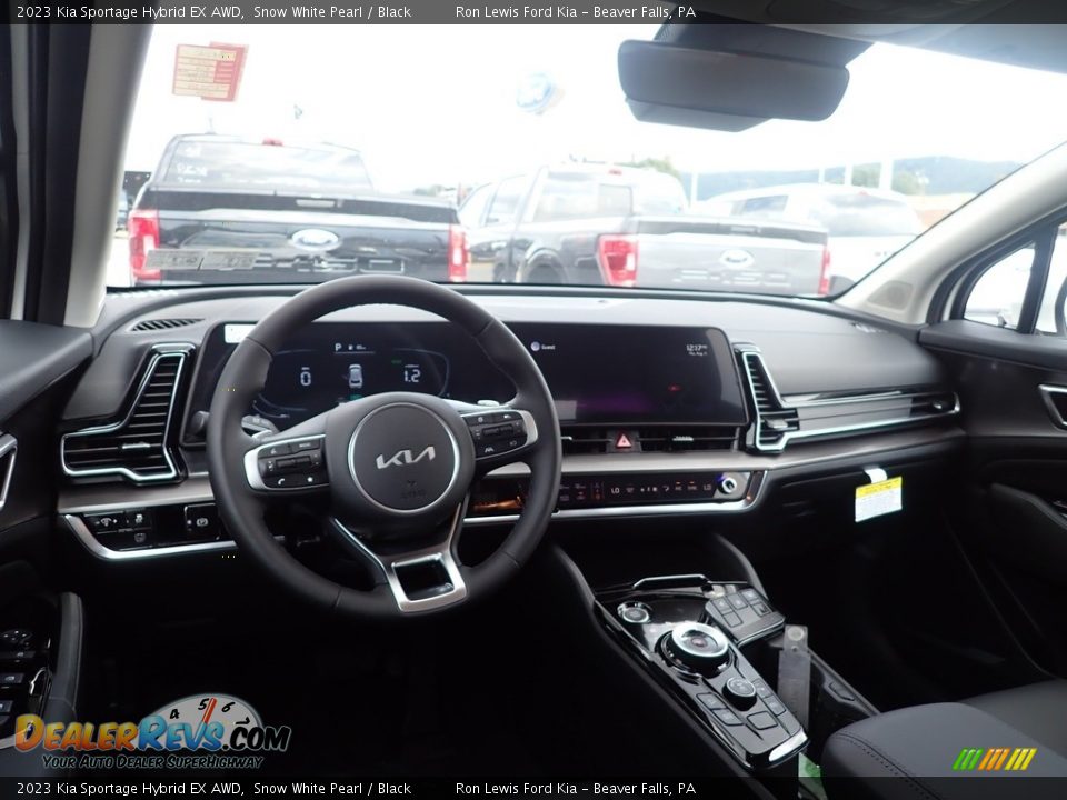Dashboard of 2023 Kia Sportage Hybrid EX AWD Photo #13