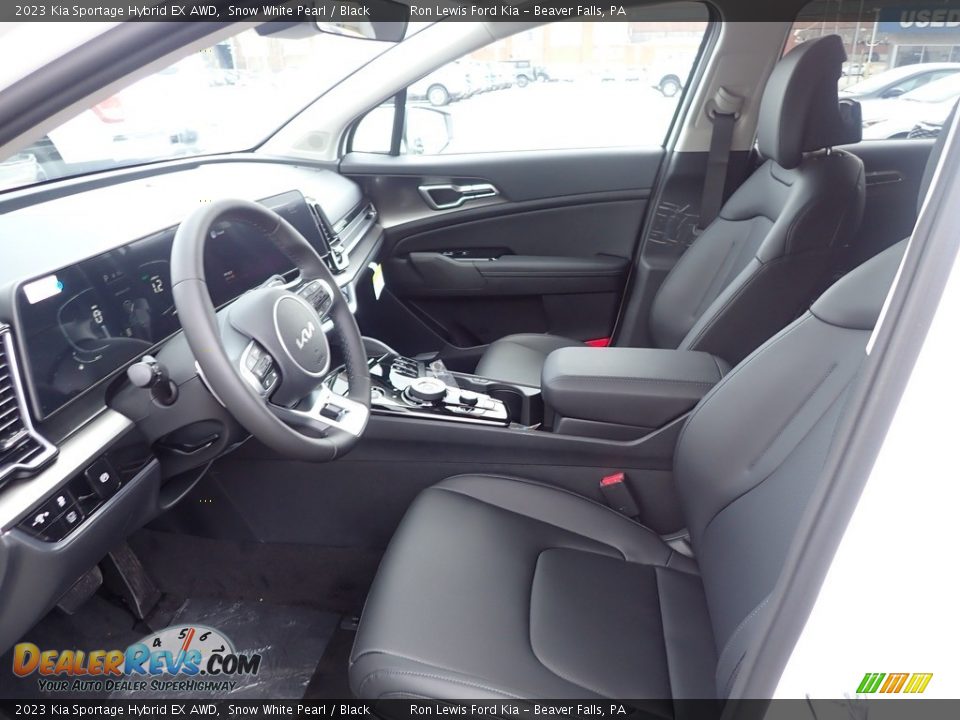 Black Interior - 2023 Kia Sportage Hybrid EX AWD Photo #14