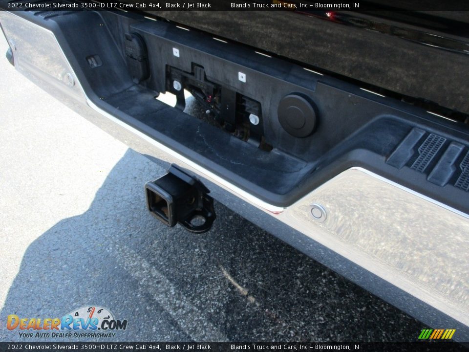 2022 Chevrolet Silverado 3500HD LTZ Crew Cab 4x4 Black / Jet Black Photo #34