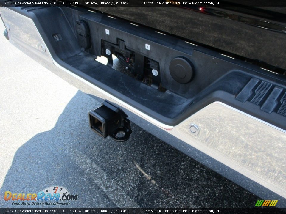 2022 Chevrolet Silverado 3500HD LTZ Crew Cab 4x4 Black / Jet Black Photo #34