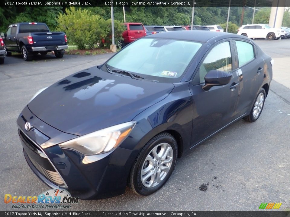 2017 Toyota Yaris iA Sapphire / Mid-Blue Black Photo #6