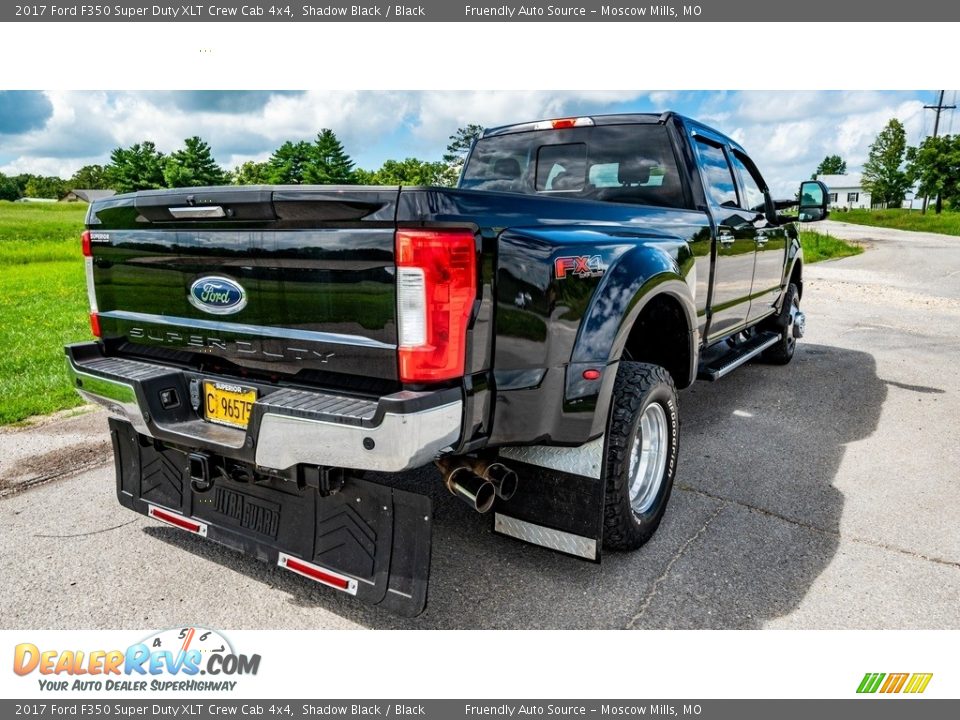 2017 Ford F350 Super Duty XLT Crew Cab 4x4 Shadow Black / Black Photo #4