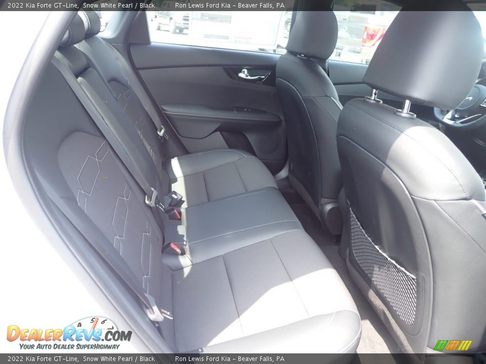 2022 Kia Forte GT-Line Snow White Pearl / Black Photo #10