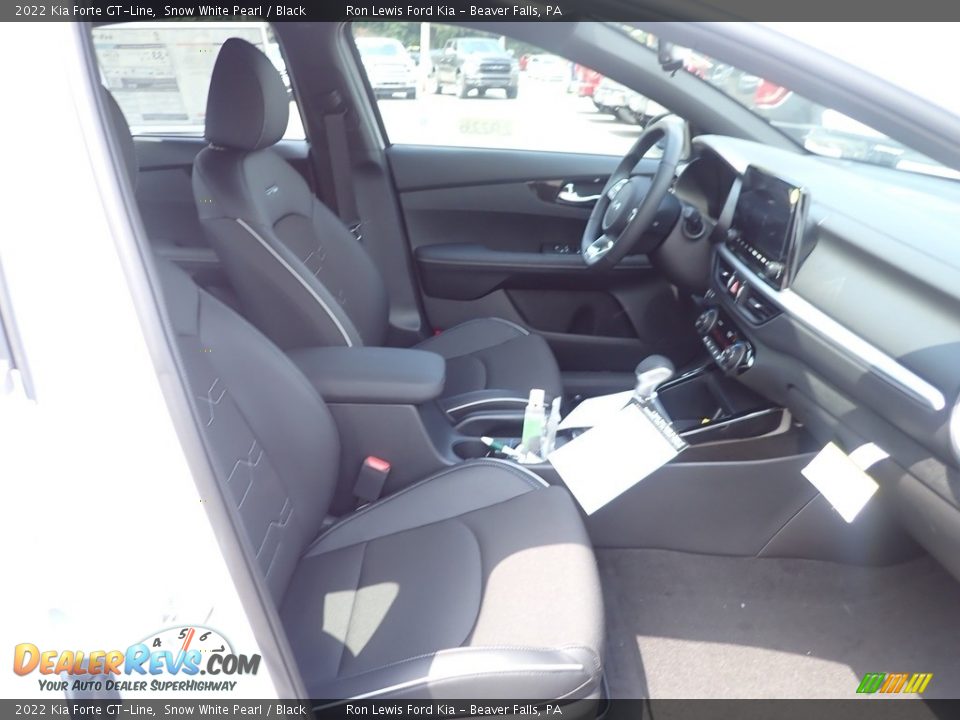 2022 Kia Forte GT-Line Snow White Pearl / Black Photo #11