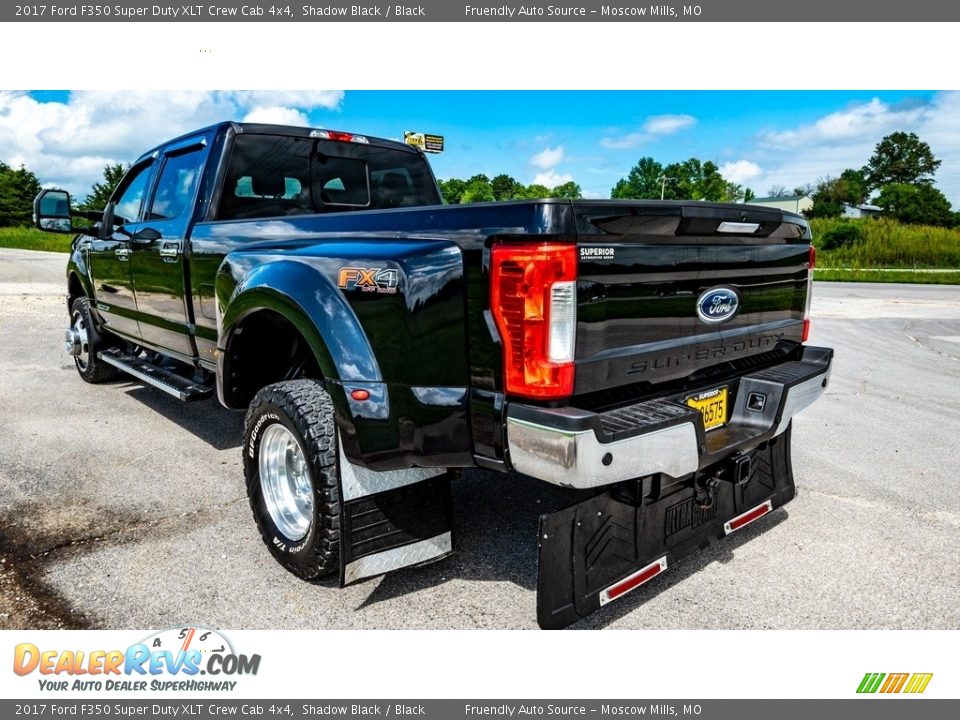 2017 Ford F350 Super Duty XLT Crew Cab 4x4 Shadow Black / Black Photo #6