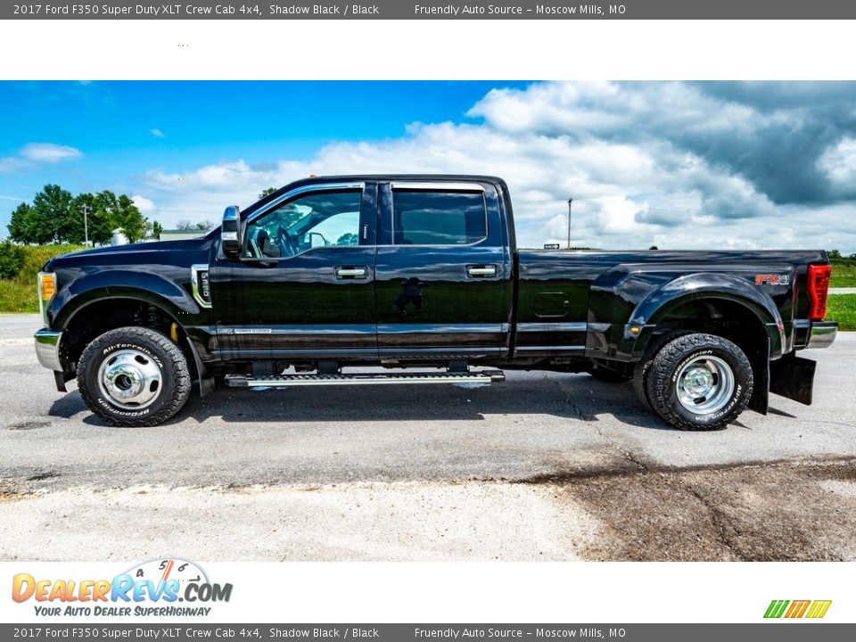 2017 Ford F350 Super Duty XLT Crew Cab 4x4 Shadow Black / Black Photo #7