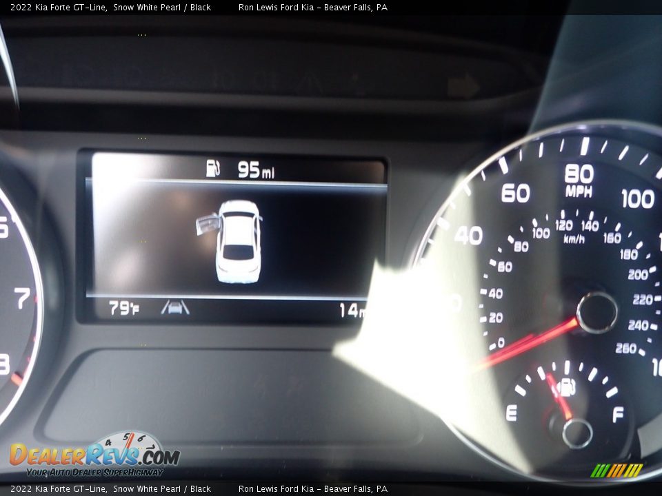 2022 Kia Forte GT-Line Snow White Pearl / Black Photo #16