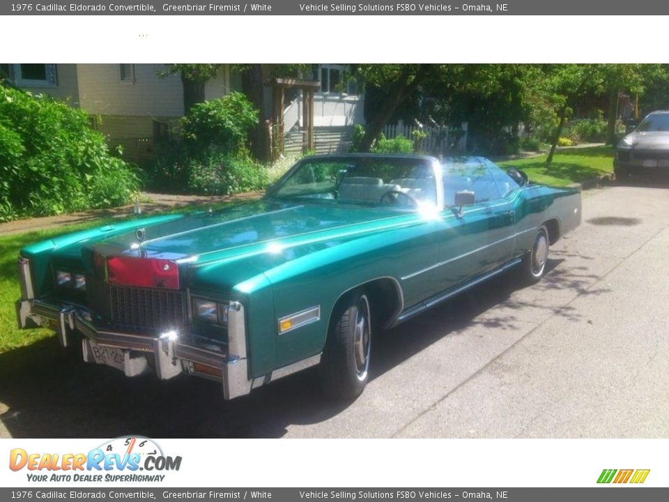 Front 3/4 View of 1976 Cadillac Eldorado Convertible Photo #2