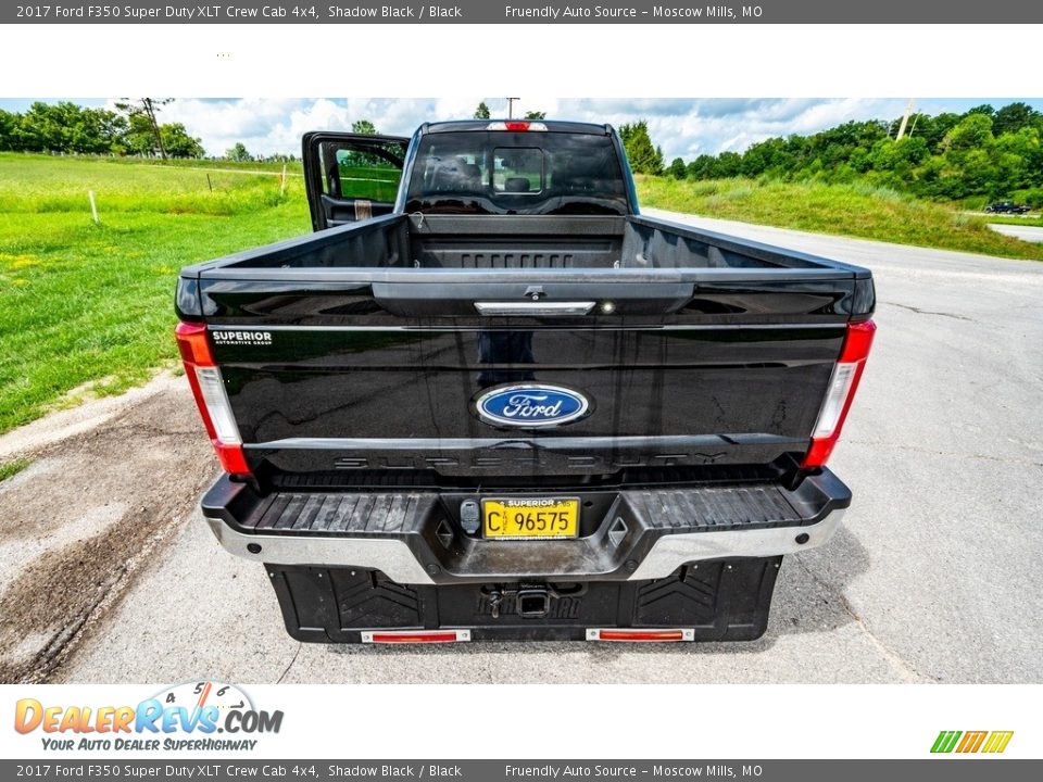 2017 Ford F350 Super Duty XLT Crew Cab 4x4 Shadow Black / Black Photo #21