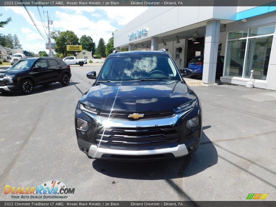 2023 Chevrolet TrailBlazer LT AWD Mosaic Black Metallic / Jet Black Photo #8