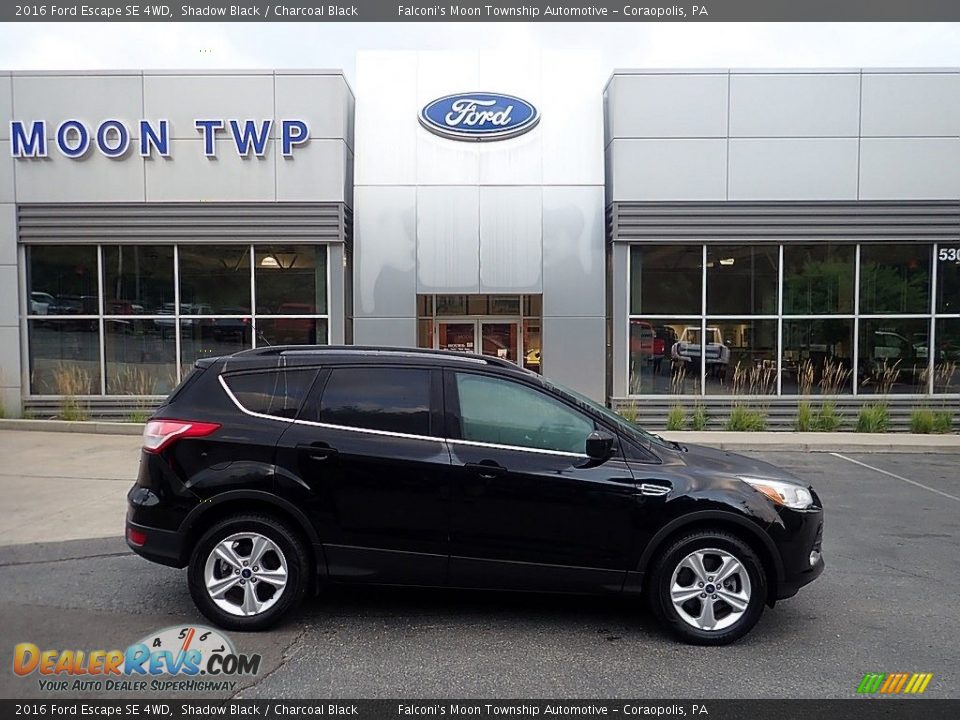 2016 Ford Escape SE 4WD Shadow Black / Charcoal Black Photo #1