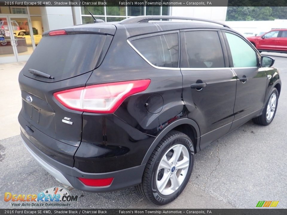 2016 Ford Escape SE 4WD Shadow Black / Charcoal Black Photo #2