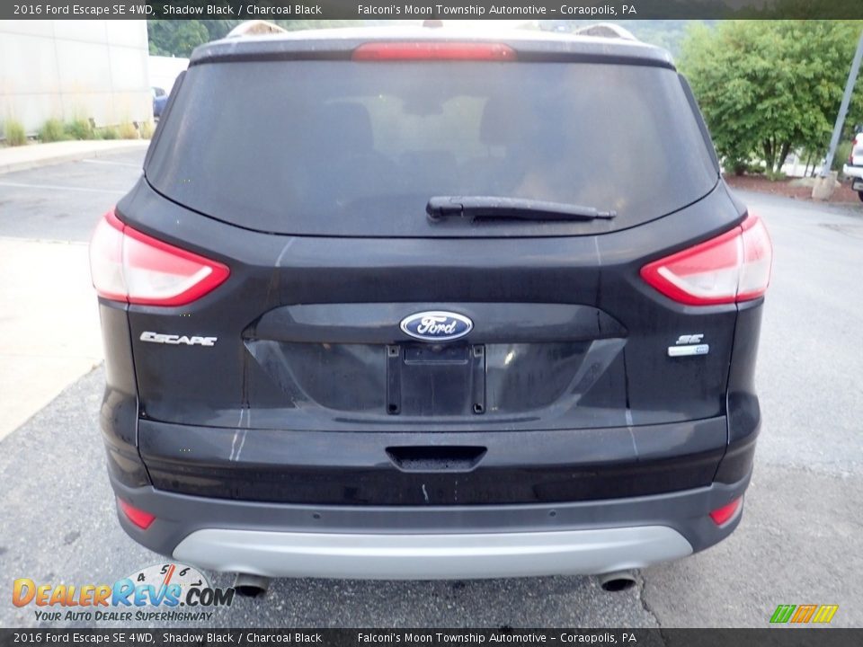 2016 Ford Escape SE 4WD Shadow Black / Charcoal Black Photo #3
