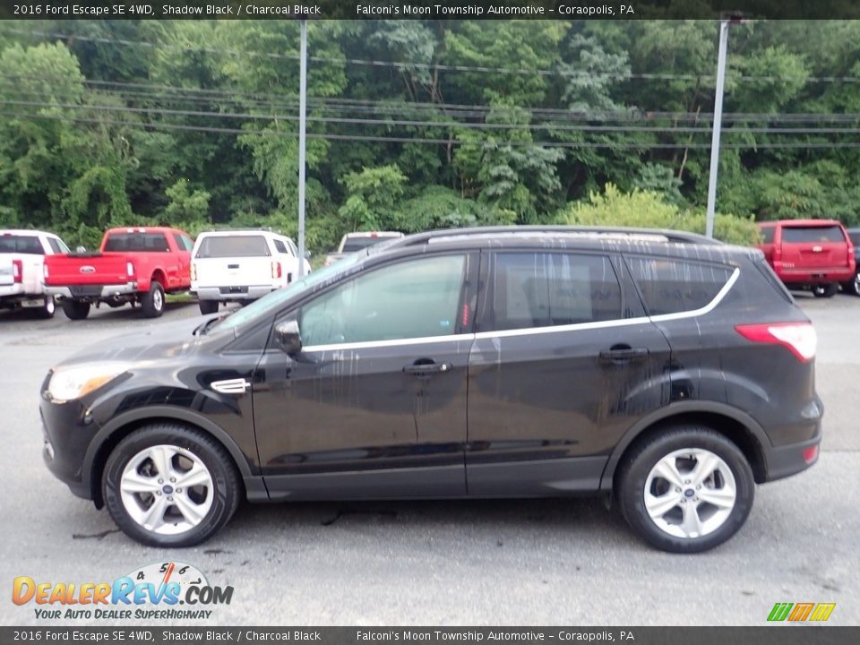 2016 Ford Escape SE 4WD Shadow Black / Charcoal Black Photo #6