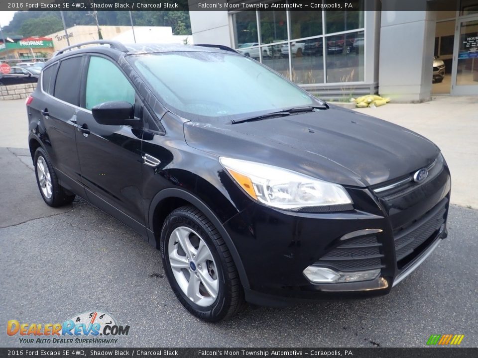 2016 Ford Escape SE 4WD Shadow Black / Charcoal Black Photo #9