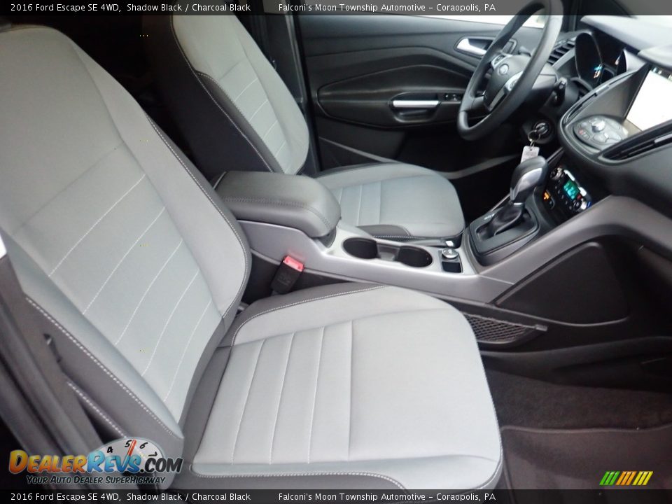 2016 Ford Escape SE 4WD Shadow Black / Charcoal Black Photo #11