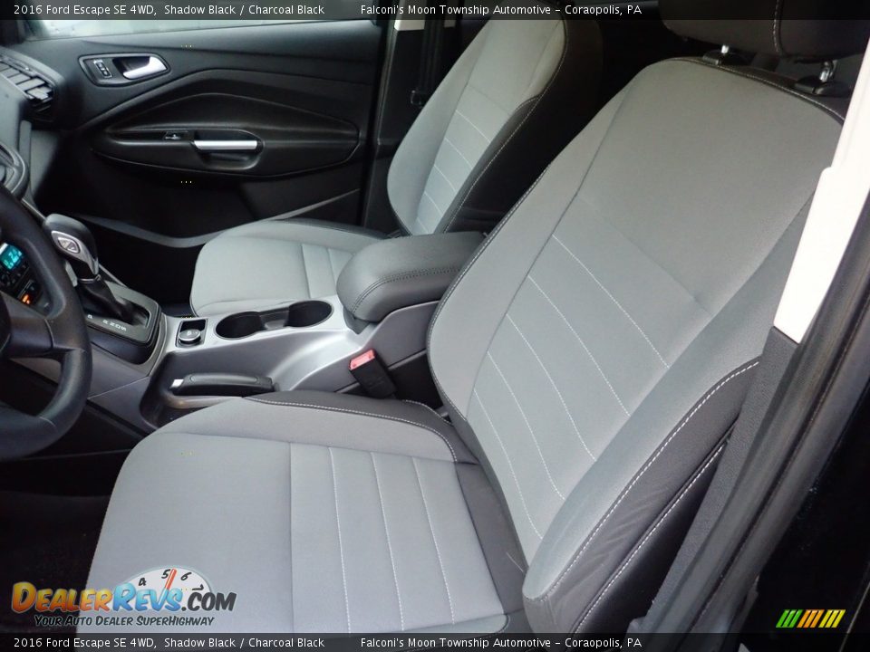 2016 Ford Escape SE 4WD Shadow Black / Charcoal Black Photo #16