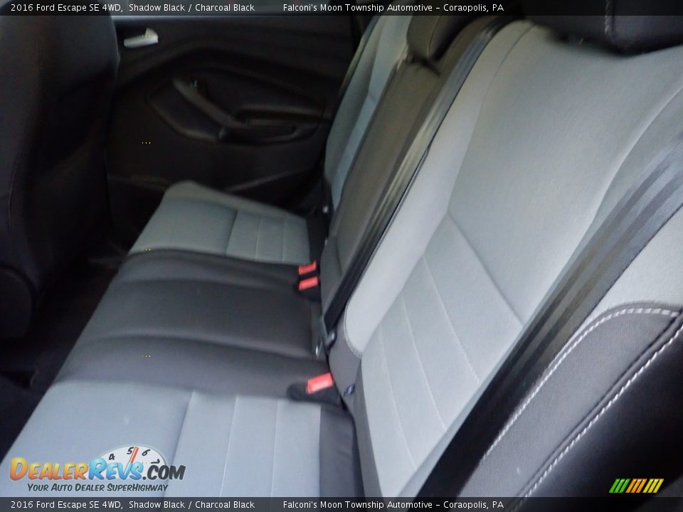2016 Ford Escape SE 4WD Shadow Black / Charcoal Black Photo #17