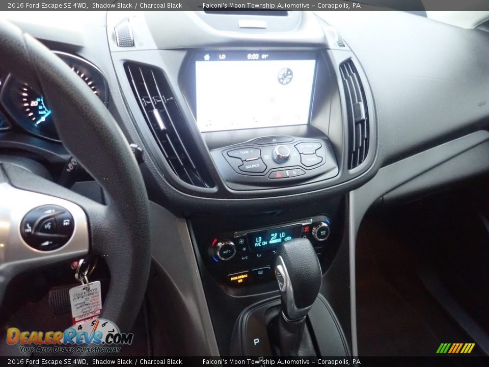 2016 Ford Escape SE 4WD Shadow Black / Charcoal Black Photo #26