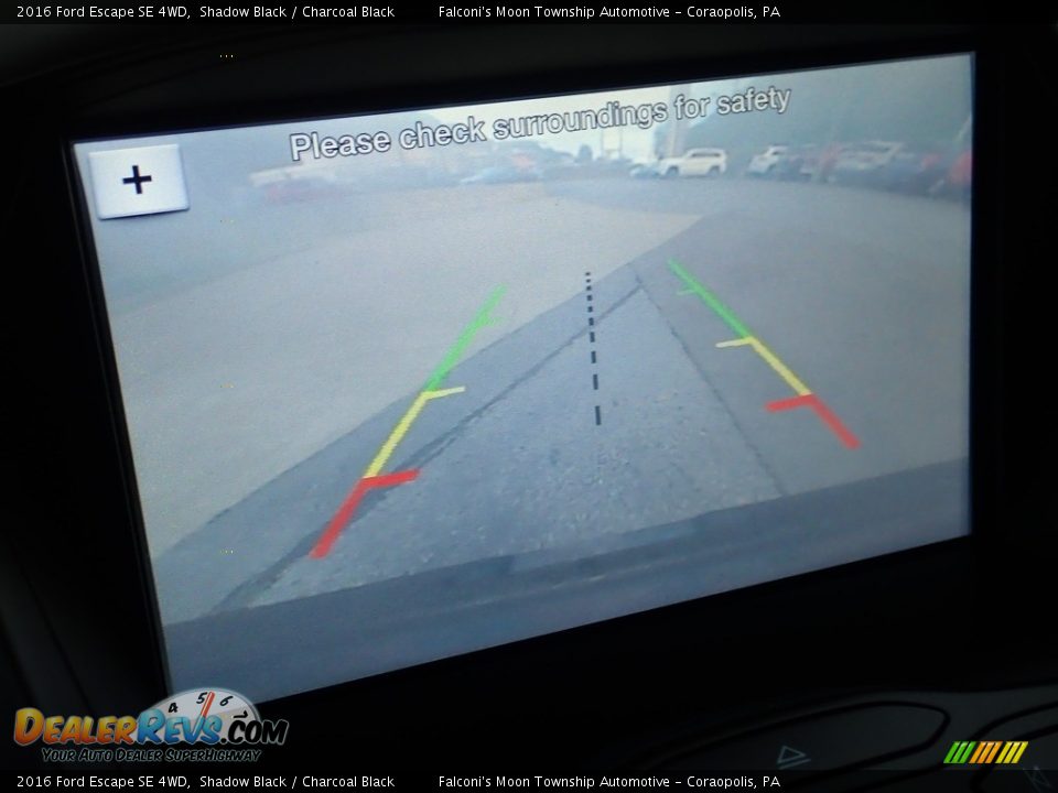 2016 Ford Escape SE 4WD Shadow Black / Charcoal Black Photo #29
