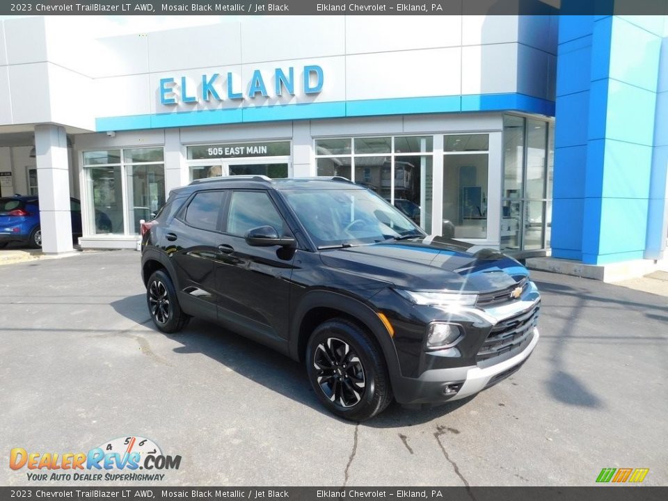 2023 Chevrolet TrailBlazer LT AWD Mosaic Black Metallic / Jet Black Photo #1