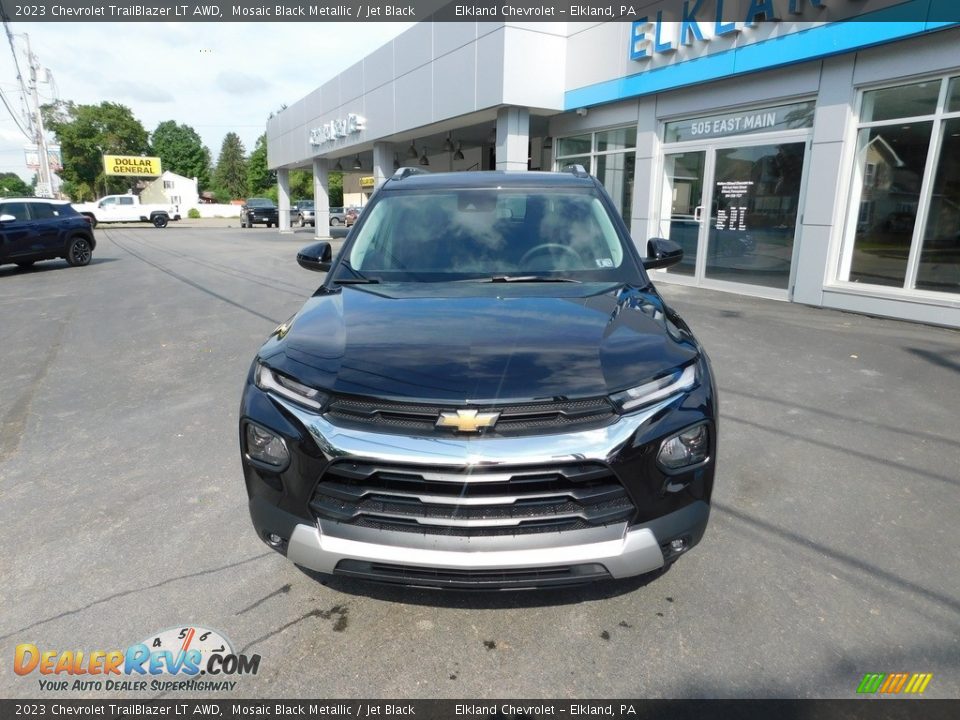 2023 Chevrolet TrailBlazer LT AWD Mosaic Black Metallic / Jet Black Photo #9