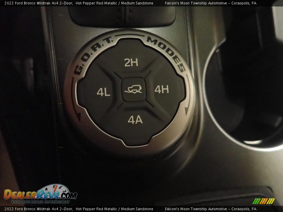 Controls of 2022 Ford Bronco Wildtrak 4x4 2-Door Photo #23