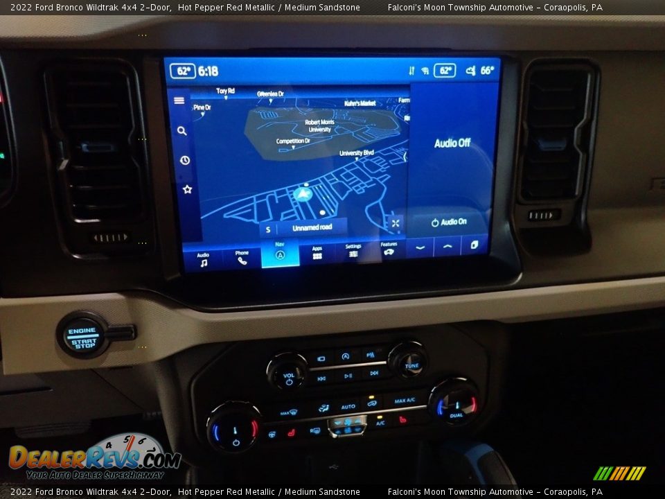 Navigation of 2022 Ford Bronco Wildtrak 4x4 2-Door Photo #26