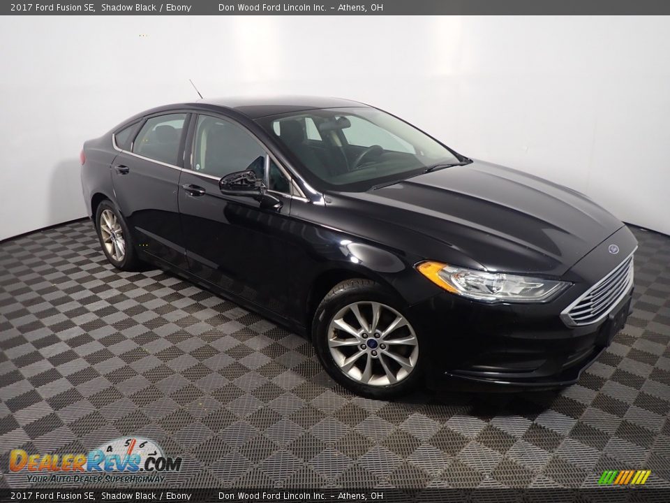 2017 Ford Fusion SE Shadow Black / Ebony Photo #3