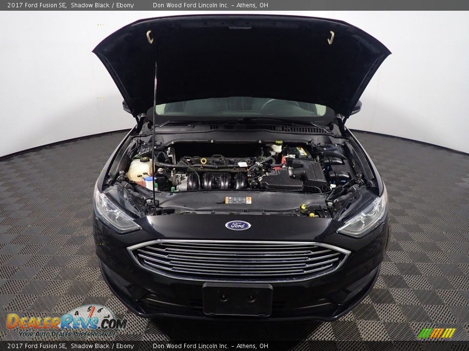 2017 Ford Fusion SE Shadow Black / Ebony Photo #6