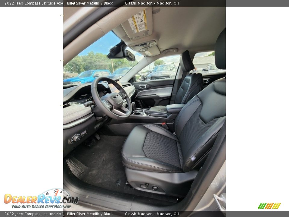 2022 Jeep Compass Latitude 4x4 Billet Silver Metallic / Black Photo #2