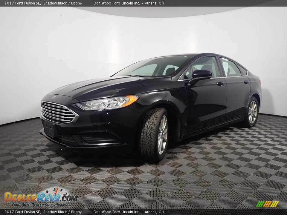 2017 Ford Fusion SE Shadow Black / Ebony Photo #8