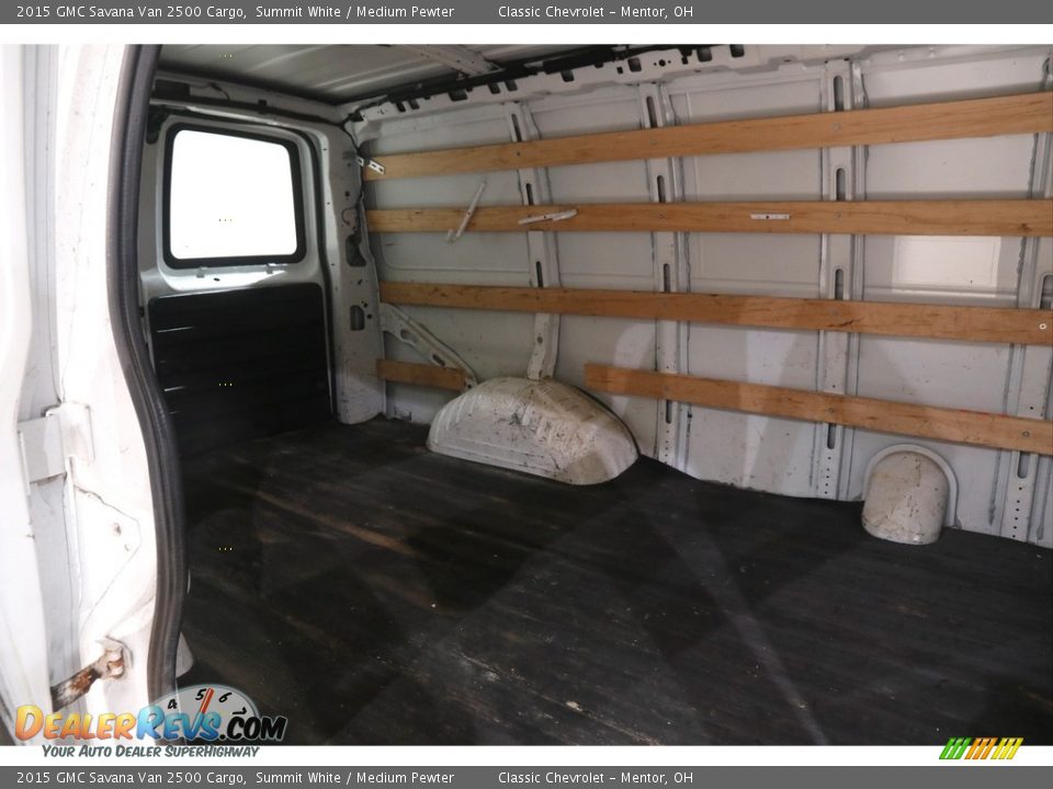 2015 GMC Savana Van 2500 Cargo Summit White / Medium Pewter Photo #14