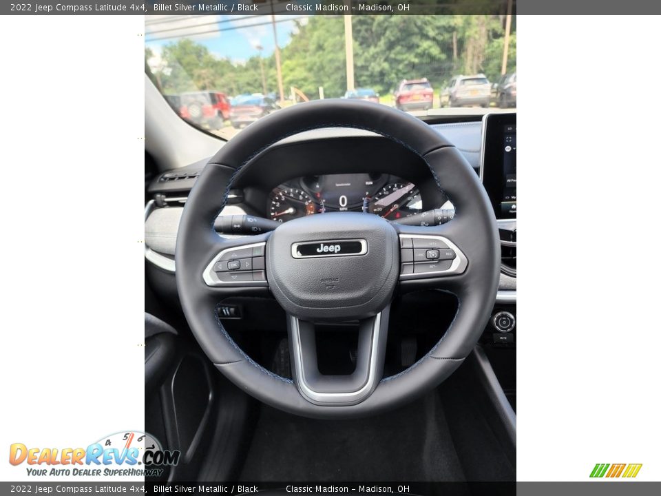 2022 Jeep Compass Latitude 4x4 Billet Silver Metallic / Black Photo #5